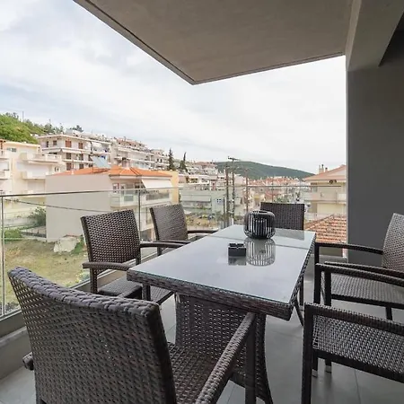Semiramis Modern - Sleeps 8 Néa Péramos